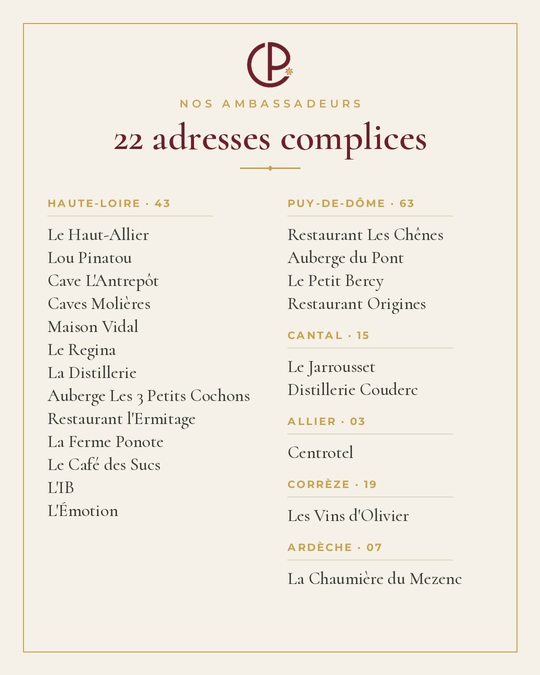 Nos ambassadeur
